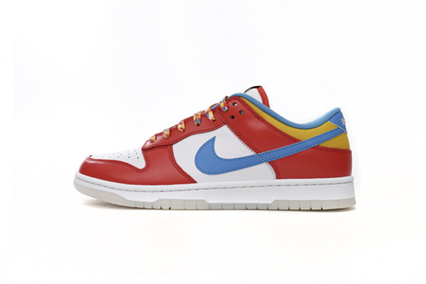 Men's Dunk Low Red/White Shoes 294